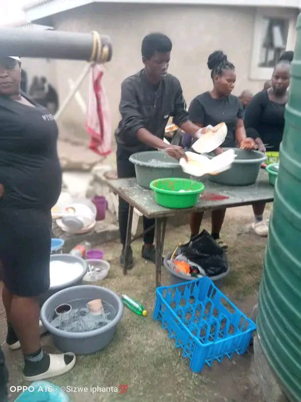 Cleaning work example