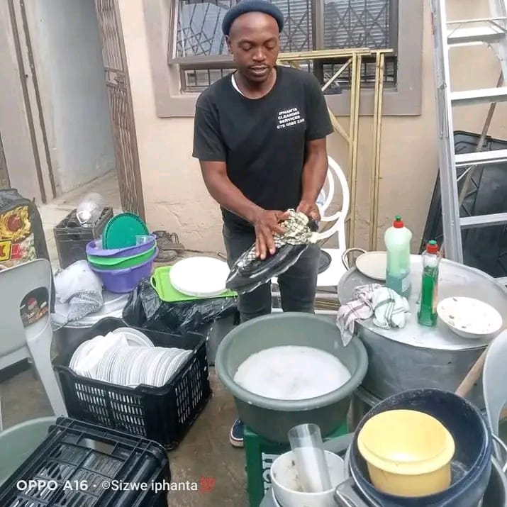 Cleaning work example