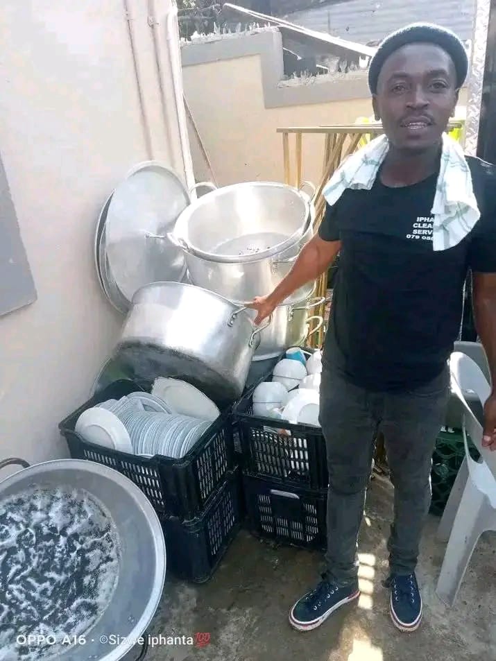 Cleaning work example